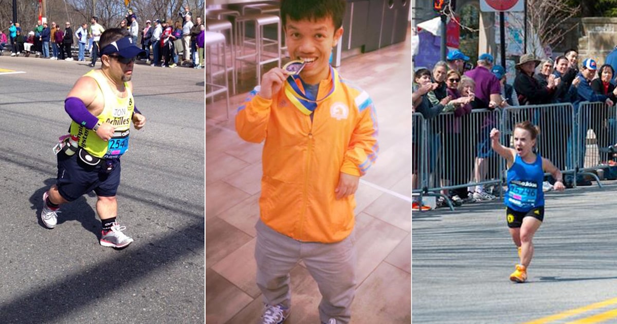 'Incredible' Runners with dwarfism on return to Boston Marathon