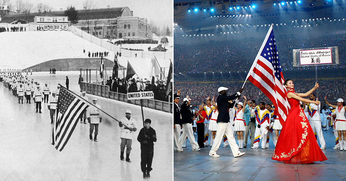 US flag bearer in Sochi joins a distinguished line of Olympians