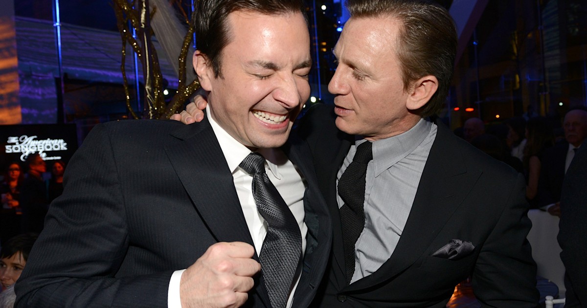 Jimmy Fallon bonds with Daniel Craig, and more Celeb Sightings