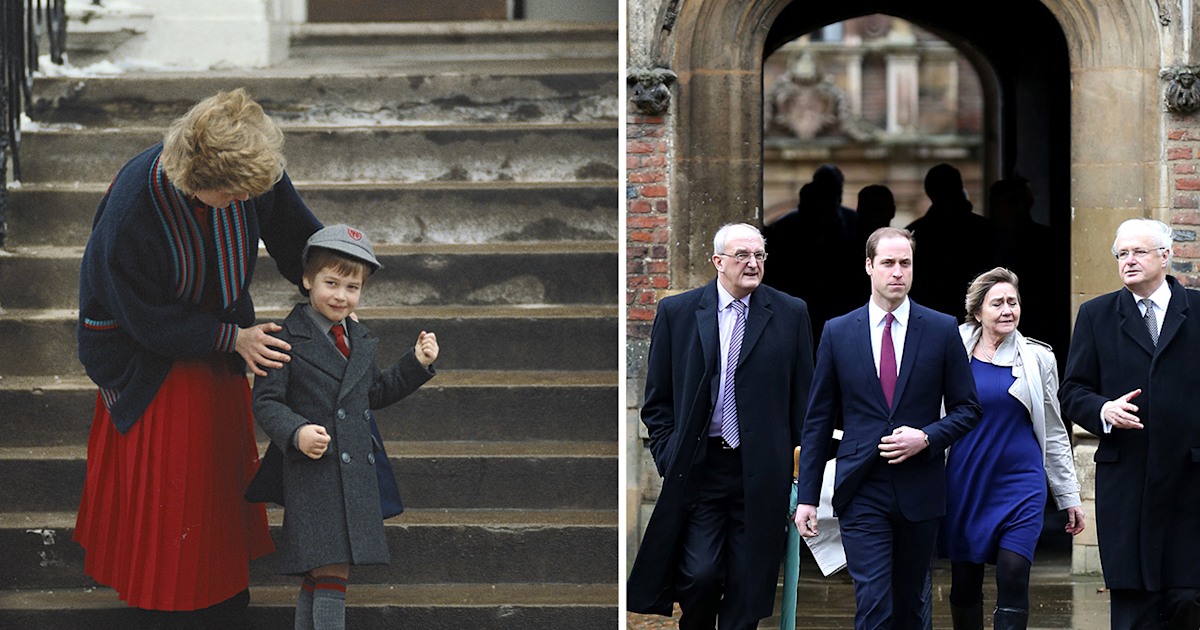 Prince William's first day of school at Cambridge
