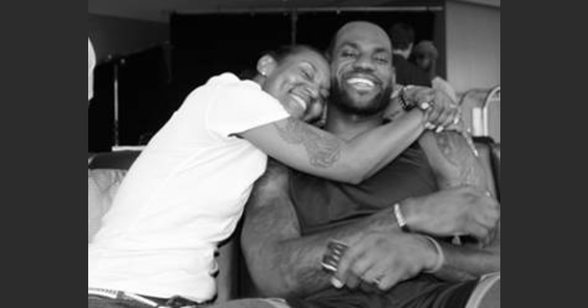 Who is lebron james sales mother