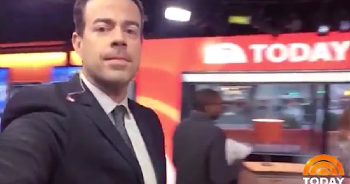 Take a spin around TODAY's Studio 1A with Carson Daly