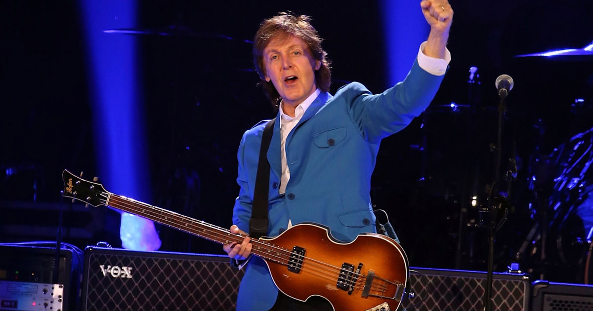 Paul McCartney rocks in return to stage after illness