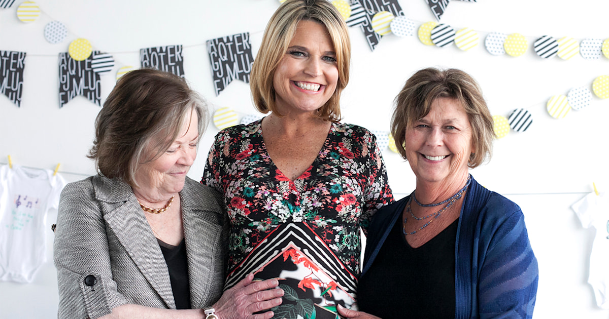 Savannah Guthrie's baby shower Happy tears and funny advice