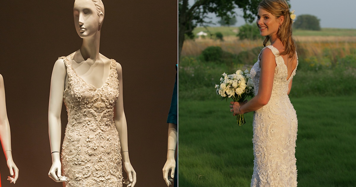 Laura bush wedding dress discount