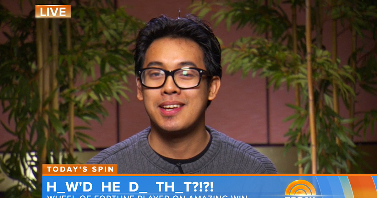 'Wheel of Fortune' winner on stunning