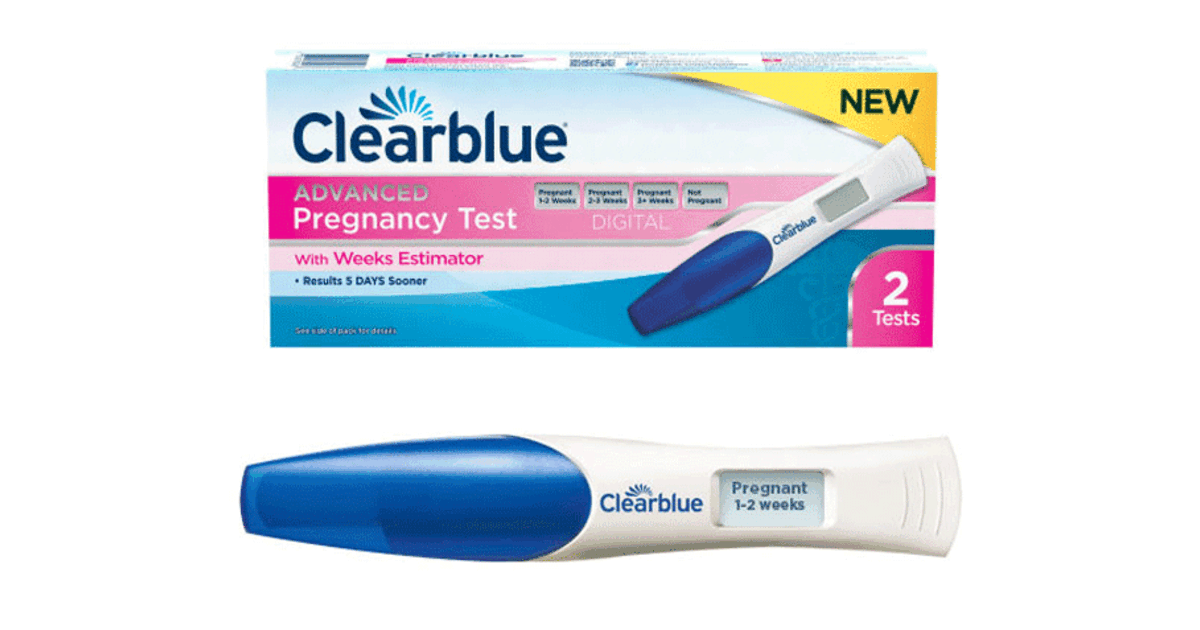 SALE Two Positive Clearblue Test 