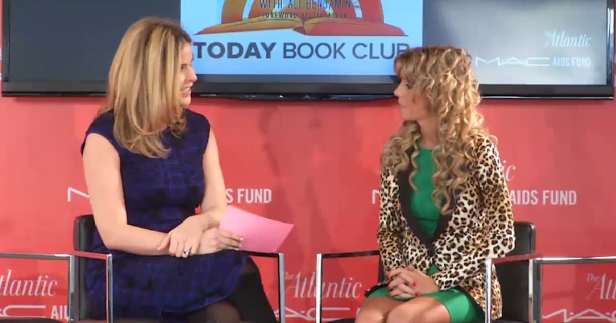 Jenna Bush Hager talks with TODAY Book Club author about HIV