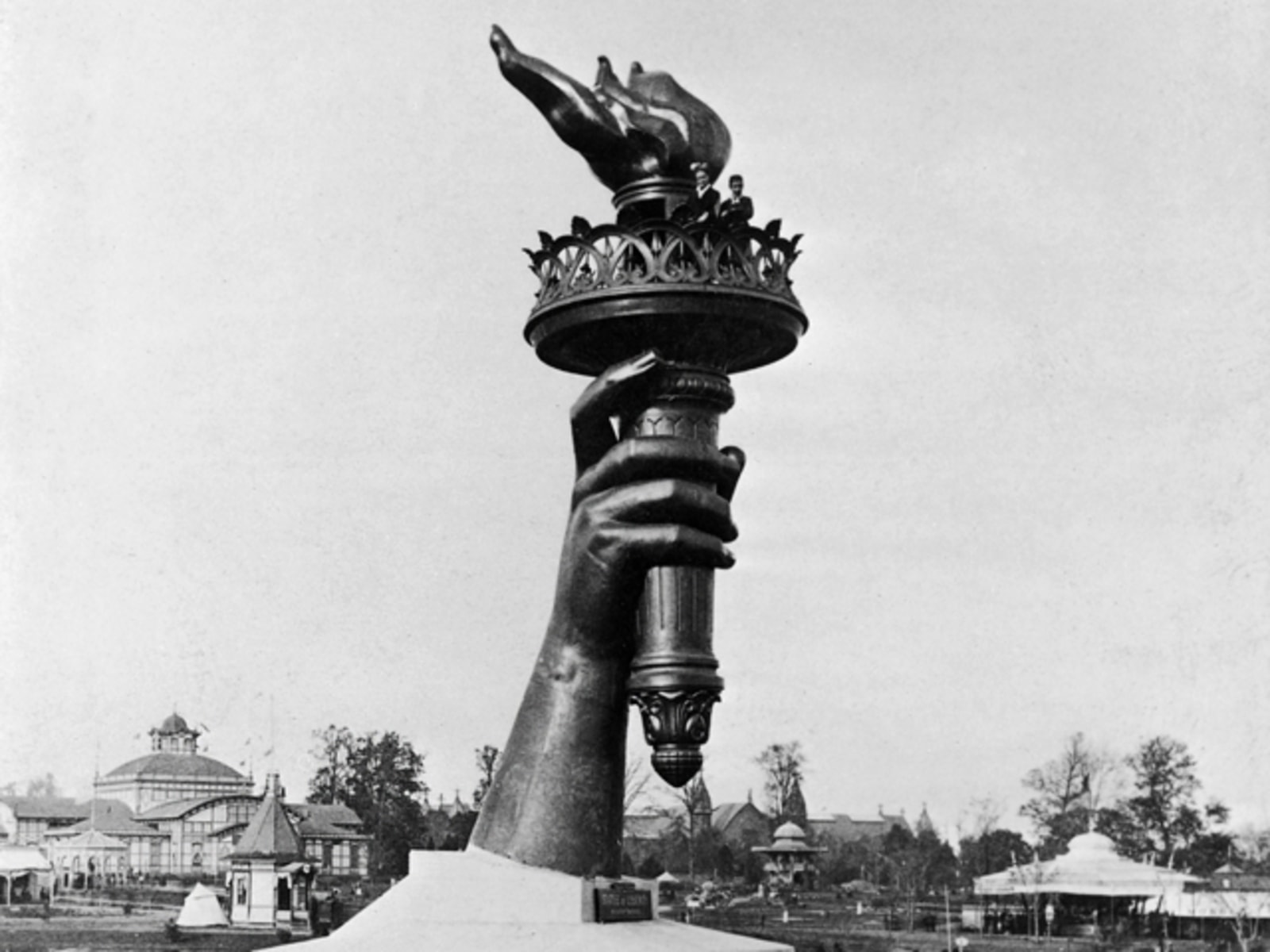 факел статуи свободы