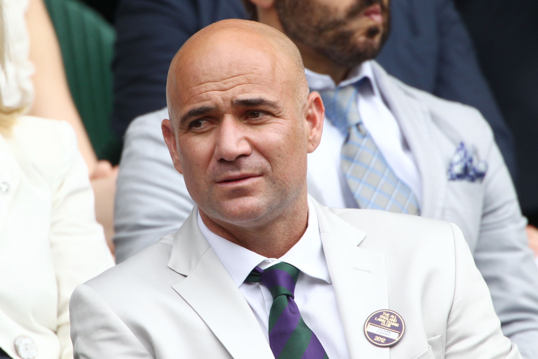 Andre agassi bald