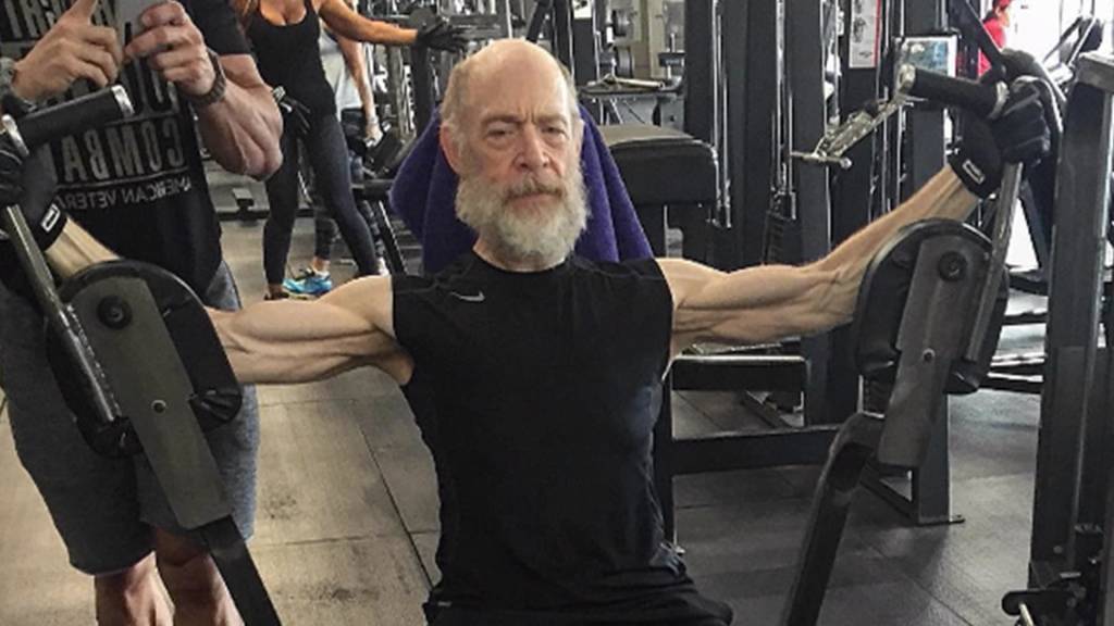J.K. Simmons puts your summer body to shame with ripped arms in new photos.