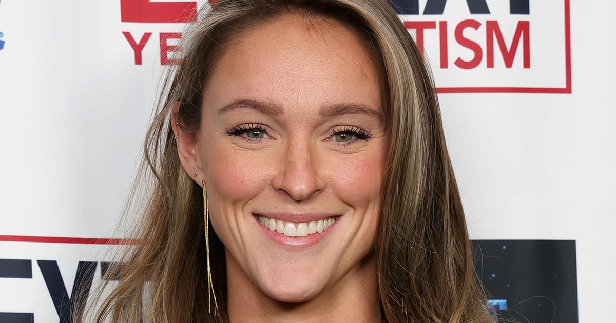 Kylie Kelce on Kids Wearing Bikinis