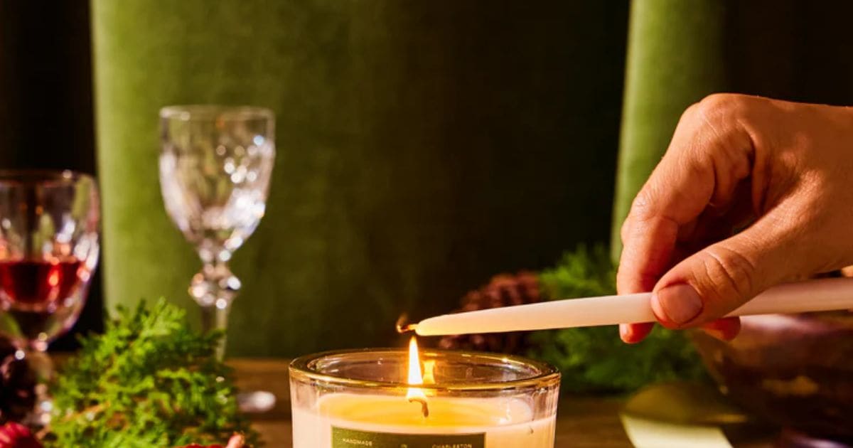 Luces navideñas que hacen que tu hogar huela tan festivo