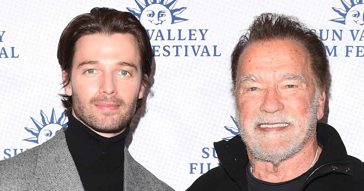 Синът на Арнолд Шварценегер Патрик Шварценегер споделя предимствата на израстването на филмови декори