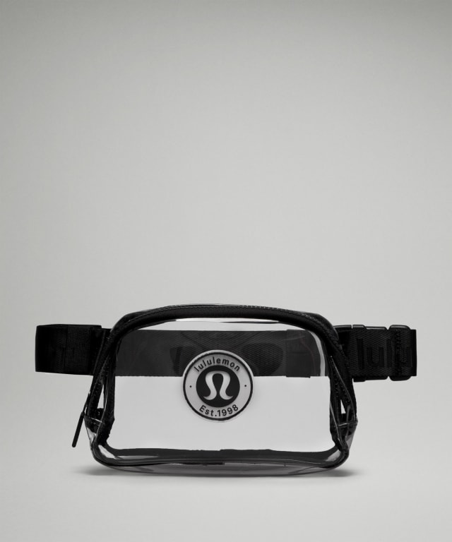 Lululemon Clear Belt Bag 1L Logo