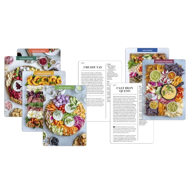 Williams Sonoma The Cheese Board Deck: 50 Cards for Styling Spreads, Savory and Sweet
