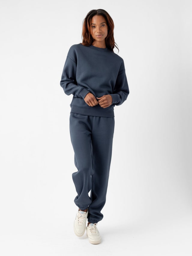 Cozy Earth CityScape Crewneck & Sweatpant Set