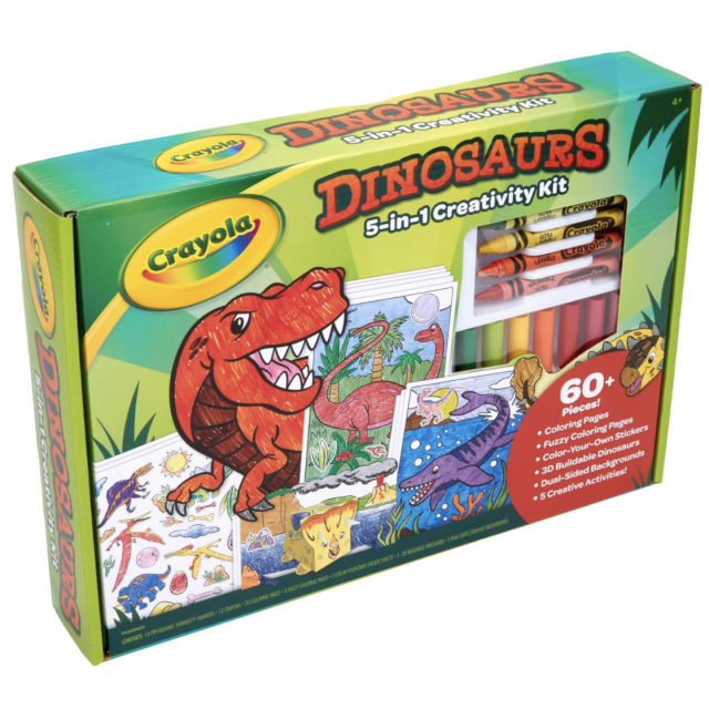 Crayola Dinosaur 5-in-1 Art Kit