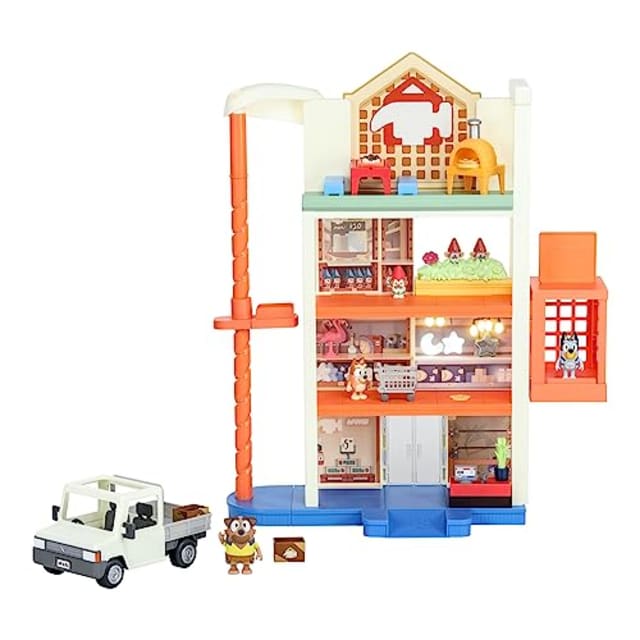 Bluey "Bluey" Hammerbarn Shopping Center Mega Set