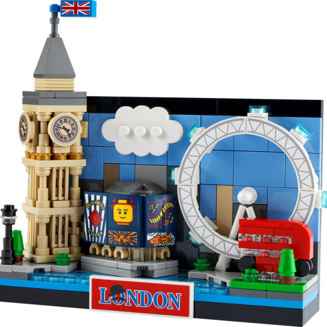 LEGO London Postcard
