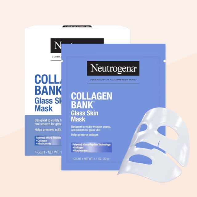 Neutrogena Collagen Bank Glass Skin Hydrogel Face Mask